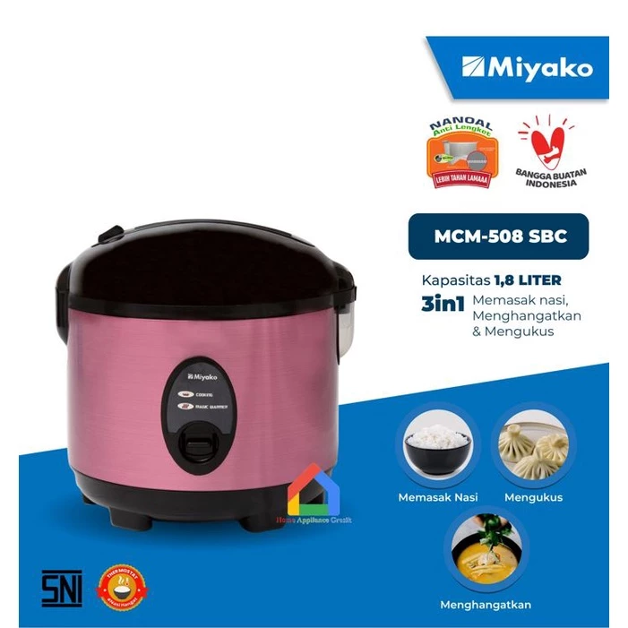 Magic Com Miyako MCM 508 SBC Nanoal (1,8 L)