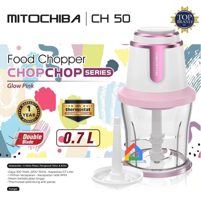 Chopper Mitochiba CH 50 Food Processor Bumbu & Daging