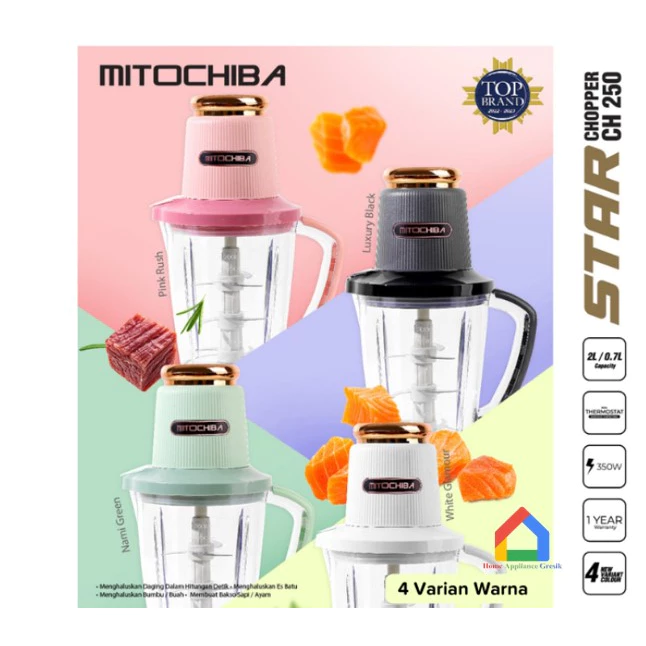 Chopper Mitochiba CH 250 Food Processor Bumbu & Daging