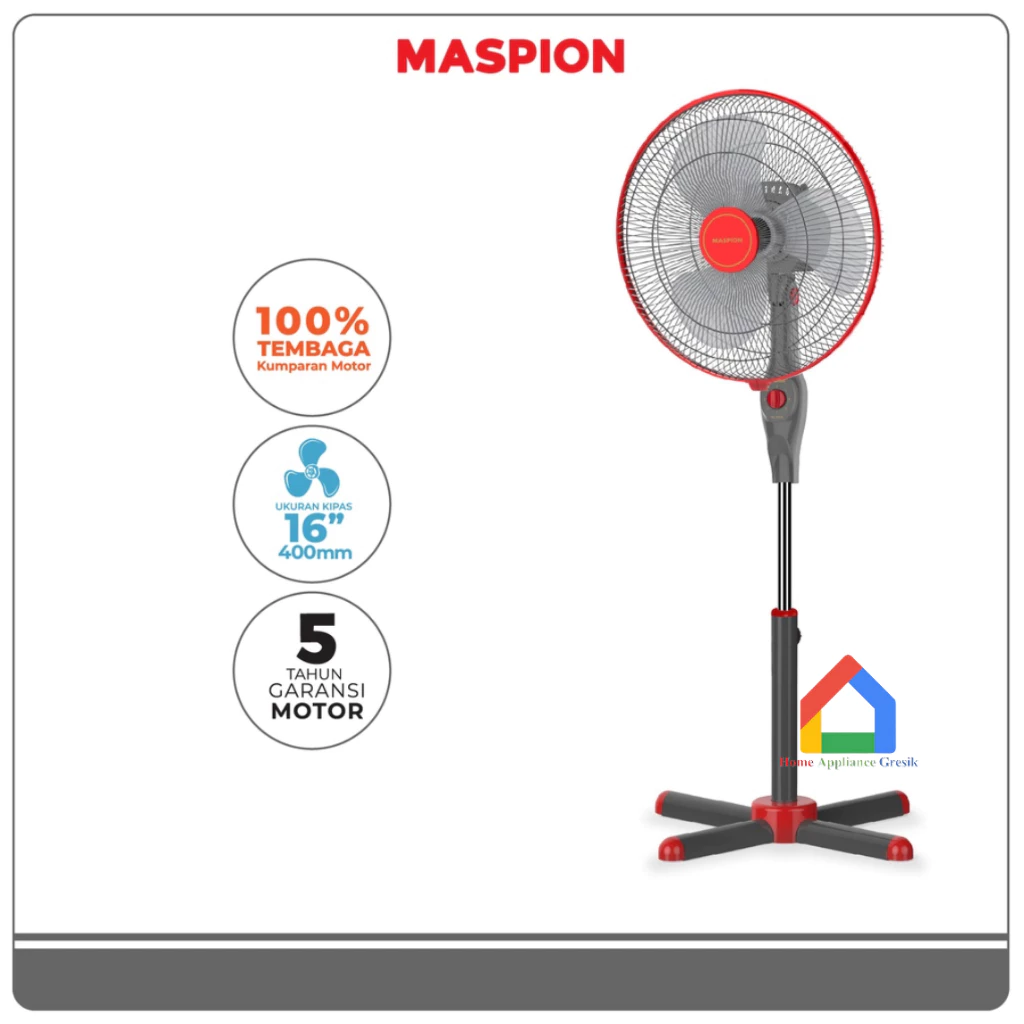 Kipas Angin Berdiri Maspion EX 1611 SX (16 Inch)