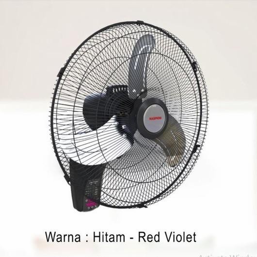 Kipas Angin Dinding Maspion Power Fan Remote PW 1811 RC (18 Inch)