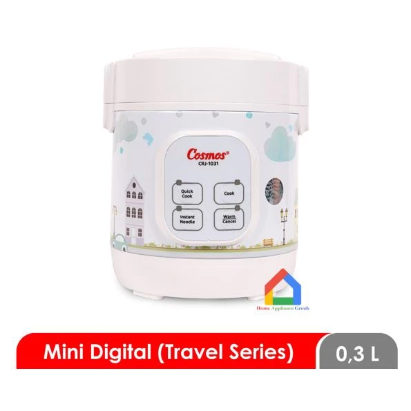 Magic Com Cosmos CRJ 1031 N Mini Portable Digital (0.3 L)