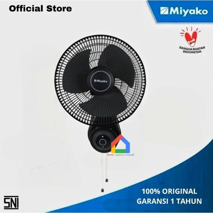 Kipas Angin Dinding Miyako KAW 1262 GB (12 Inch)