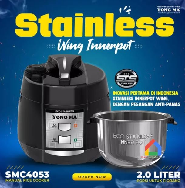 Magic Com Yong Ma SMC 4053 Stainless (2 L)