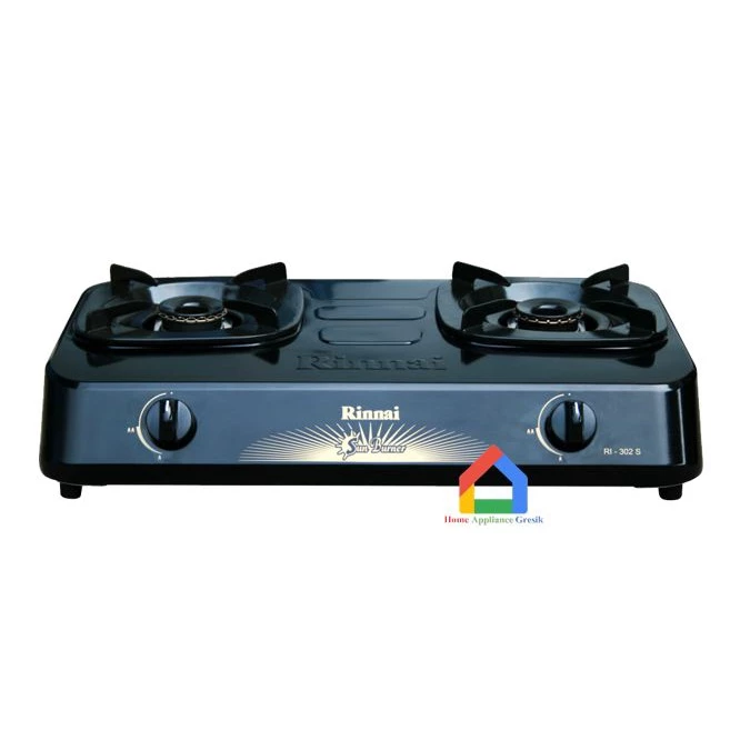 Kompor Rinnai 2 Tungku RI 302 S Teflon