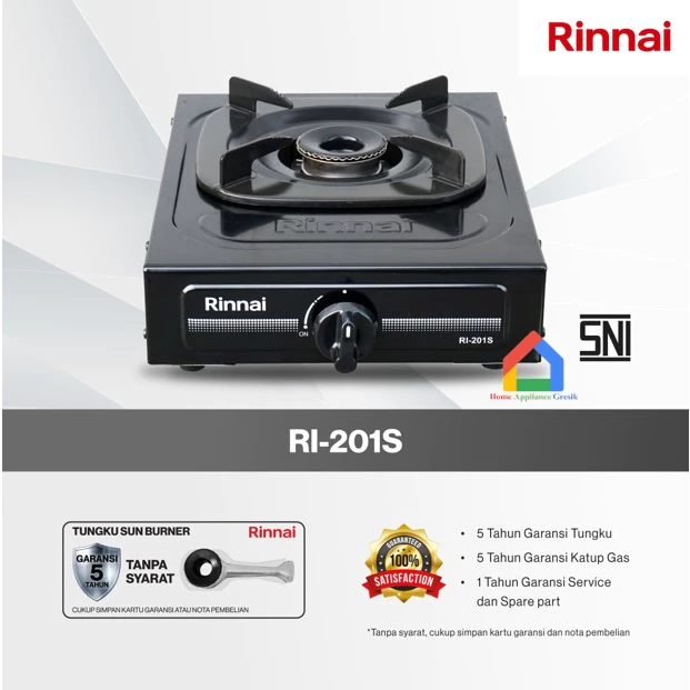 Kompor Rinnai 1 Tungku RI 201 S